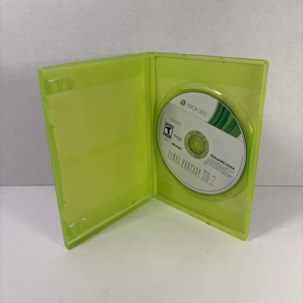 Final Fantasy XIII-2 Xbox 360 2012 No Manual Tested